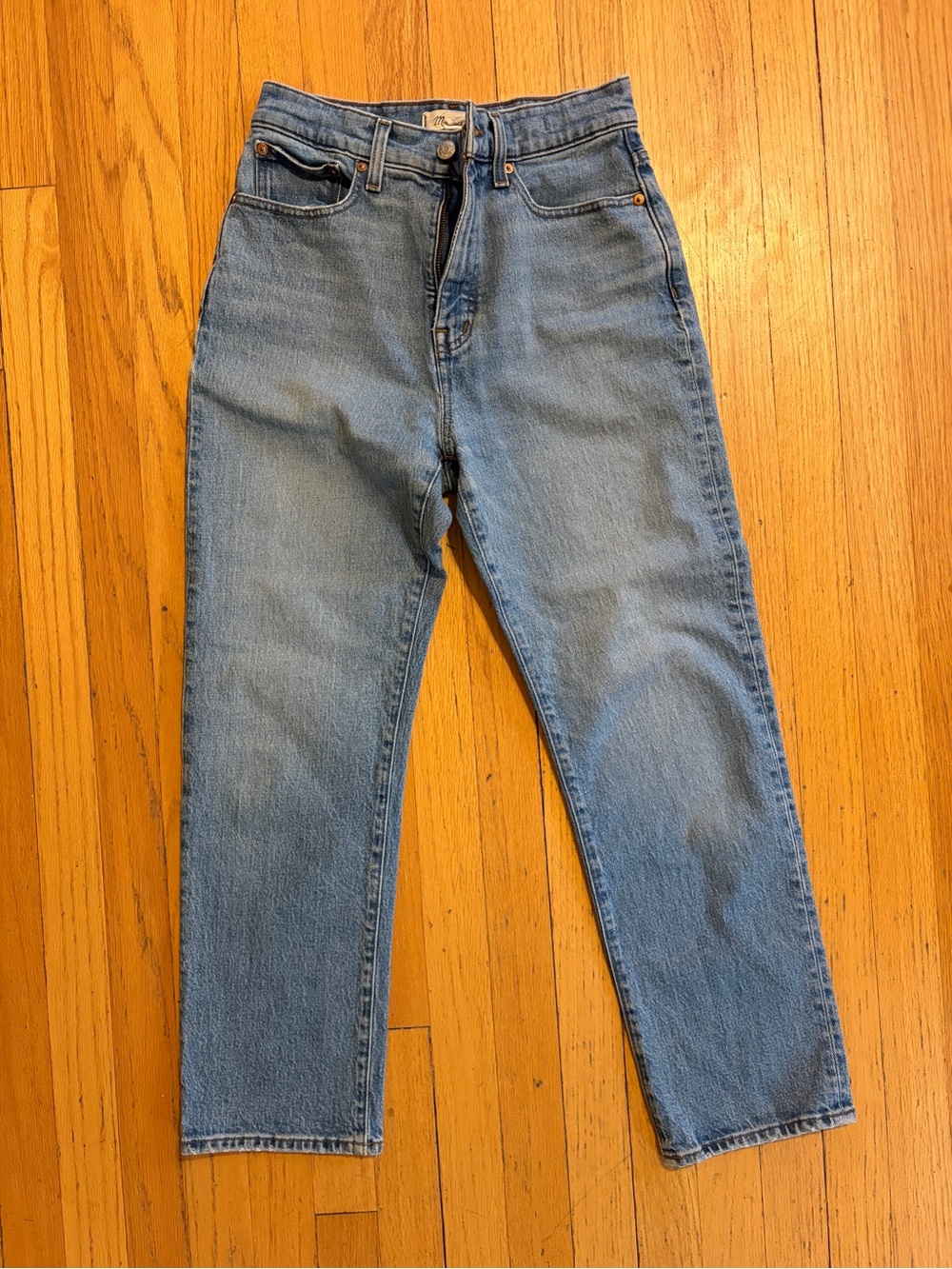Madewell 90’s Straight Crop - size 26